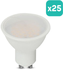 V-TAC VT-271-N-N - GU10 LED Spot - 1000 Lumen - 4000K - IP20 - Wit - Set van 25