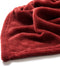 Dutch Decor - HARVEY - Plaid 150x200 cm - superzachte deken van fleece - Merlot - bordeaux rood - Mooie kwaliteit