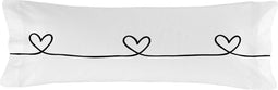 Kussensloop HappyFriday Blanc My Love Multicolour 45 x 110 cm