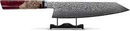 Shinrai Japan - Kiritsuke Mes - 23 cm - Damascus Ruby Edition - Luxe Geschenkdoos