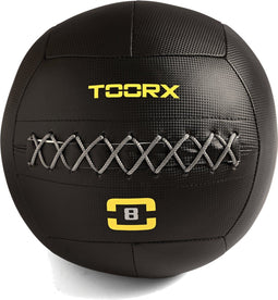 Toorx Professional Wall Ball Absolute - Gewichtsbal 35 cm 8 kg - Krachttraining - Geel
