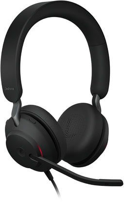 Jabra Evolve2 40 SE UC - On-Ear Koptelefoon - Draadloos - Stereo - Zwart