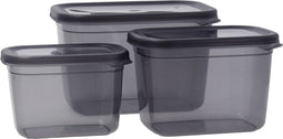 Set Lunchboxen Quid City Rechthoekig 3 Onderdelen