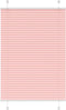 vidaXL - Plissé - rolgordijn - 85x150 - cm - stofbreedte - 84,4 - cm - polyester - roze