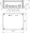 OBO Bettermann T250 Aftakkast (l x b x h) 240 x 190 x 95 mm Grijs-wit (RAL 7035) IP66 1 stuk(s)
