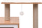 vidaXL - Kattenkrabpaal - met - sisal - krabmat - 82 - cm