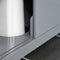 SoBuy FRG128-II-SG - Wastafelonderkast - 2 Schuifdeuren - Grijs 60x60x30cm