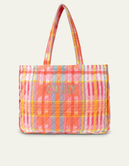 Oilily Sanny - Shopper - Dames - Crossbody - Ritssluiting - Roze - One size