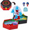 Bandai - Wonderbaarlijk Lieveheersbeestje - Chibi Mini Universe Amusement Park - Minifiguren Marinette En Climatika Inbegrepen - P50553