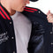 New Era - Chicago Bulls - NBA Patch Black and Red Varsity Jacket