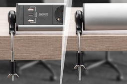 Digitus DA-70624 Stekkerdoos Zwart Eurostekker 1 stuk(s)