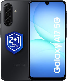 Samsung Galaxy A17 5G - 128GB - 50MP camera - Zwart + 1 jaar extra garantie