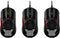 HyperX Pulsefire Haste - Gaming Muis - 16.000dpi PixArt 3335 sensor - Zwart/Rood