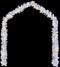 vidaXL - Kerstslinger - 20 m - 300 LED-lampjes - wit