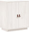 vidaXL - Dressoir - 65,5x40x75 - cm - massief - grenenhout - wit
