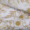 vidaXL - Dekbedovertrekset - 135x200 - cm - katoen - wit - en - bruin
