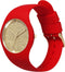 Ice Watch ICE glitter - Red passion 021080 Horloge - Siliconen - Rood - Ø 40 mm