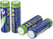 Gembird EG-BA-AA20R4-01 - Oplaadbare AA Batterij - 2000mAh NiMH - (2 stuks)