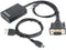 Gembird A-VGA-HDMI-01 - VGA naar HDMI adapter met audio - Zwart