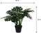 Mica Decorations Monstera - Kunstplant H60 x Ø80 cm - Onderhoudsvrij Groen