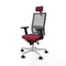 Bureaustoel Piqueras y Crespo 2D026N2 Kastanjebruin