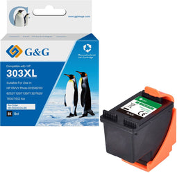 G&G 303 XL Inktcartridge - Huismerk - Hoge Capaciteit - Zwart (1 stuk)