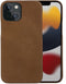 dbramante1928 iPhone 13 - Flip cover - Magneetsluiting en ruimte voor pasjes - Cognac