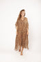 Barts Kribi Kaftan - Dames Kaftan - V-hals met split - Zwart (one size)