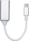 Techvavo® USB C naar HDMI Adapter - 4K @30Hz - Plug & Play - Zilvergrijs