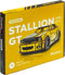 UNIDRAGON Houten 3D Puzzel Voor Volwassenen Woosaic - Stallion GT Geel - 248 stukjes - 25,5x11x7,5 cm