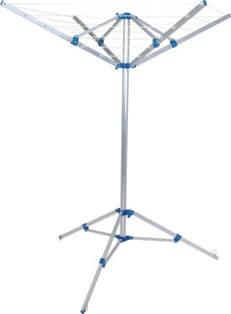 Niceey Droogmolen - Wasrek - Droogrek - Droogtoren - 15 Meter - Wasrek inklapbaar - Metaal Grond Anker