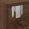vidaXL - TV-kast - Bruin - Eiken - 100x31x25,5 - cm - Bewerkt - Hout