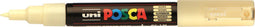 Uni POSCA paintmarker PC-1MC, 0,7 mm, ivoor 6 stuks