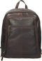 Chesterfield James Leren Laptop Rugzak - 14 inch - Bruin