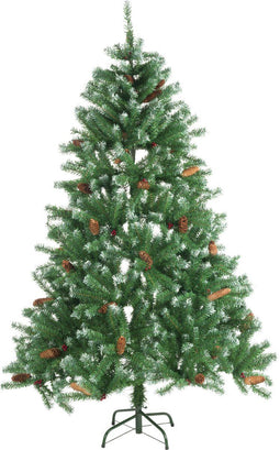 Christmas Gifts Kerstboom Empire Spruce - Kunstkerstboom 180 cm - 708 takken met sneeuw en dennenappels