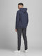 JACK&JONES JJEBASIC SWEAT HOOD NOOS - Heren Hoodie - Geborstelde stof - Maat XL