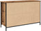 vidaXL - TV-kast - Artisan - Eiken - 101x35x65 - cm - Engineered - Hout - en - Staal