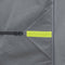 Campout Caravanhoes - 5,18 tot 5,79 x 2,50 m - Beschermt tegen regen sneeuw stof vuil en uv-straling - Grijs