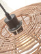 GOOD&MOJO Vloerlamp Tanami - Bamboe/Rotan - 78x55x176cm - Modern - Staande lampen voor Woonkamer - Slaapkamer