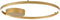 Steinhauer Mykty - wandlamp - dimbaar - goud - 40 cm - ingebouwde LED-module - 3687GO