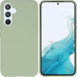iMoshion Hoesje Geschikt voor Samsung Galaxy A54 (5G) Hoesje Siliconen - iMoshion Color Backcover - groen