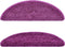 vidaXL - Trapmatten - 5 - st - 56x17x3 - cm - violet