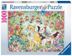 Ravensburger puzzel Kattenvriendschap - Legpuzzel - 1000 stukjes