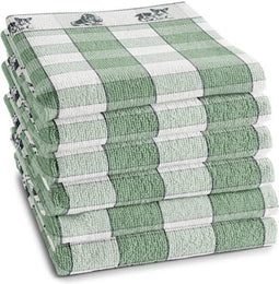 DDDDD keukendoek Joep groen set van 6