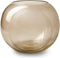 Bolvaas met ringen 'janine' beige h16 d19,5 cm