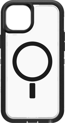 OtterBox Defender XT - iPhone 15 Plus - Schokabsorberend - Dark Side (Clear / Black)