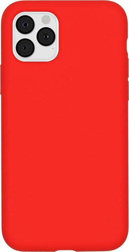 Accezz iPhone 11 Pro - Back Cover - Liquid Silicone - Rood