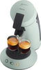 Philips Senseo Original Plus Koffiepadmachine CSA210/20 - 1 of 2 Kopjes - Instelbare Intensiteit - Mintgroen