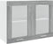 vidaXL - Hangkast - Lyon - 80x31x60 - cm - bewerkt - hout - grijs - sonoma - eikenkleurig
