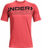 Under Armour Tech 2.0 Wordmark heren sportshirt rood